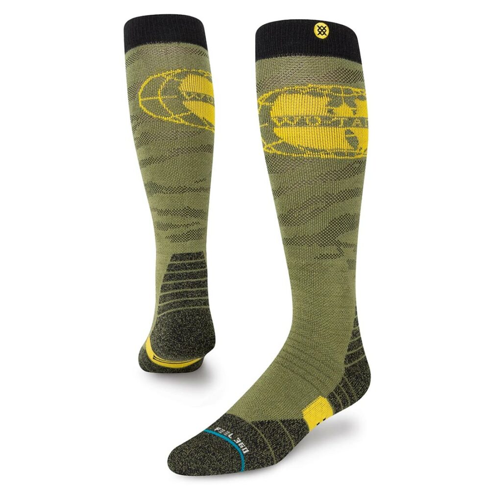 Stance Wu World Snow Socks Green Supereight
