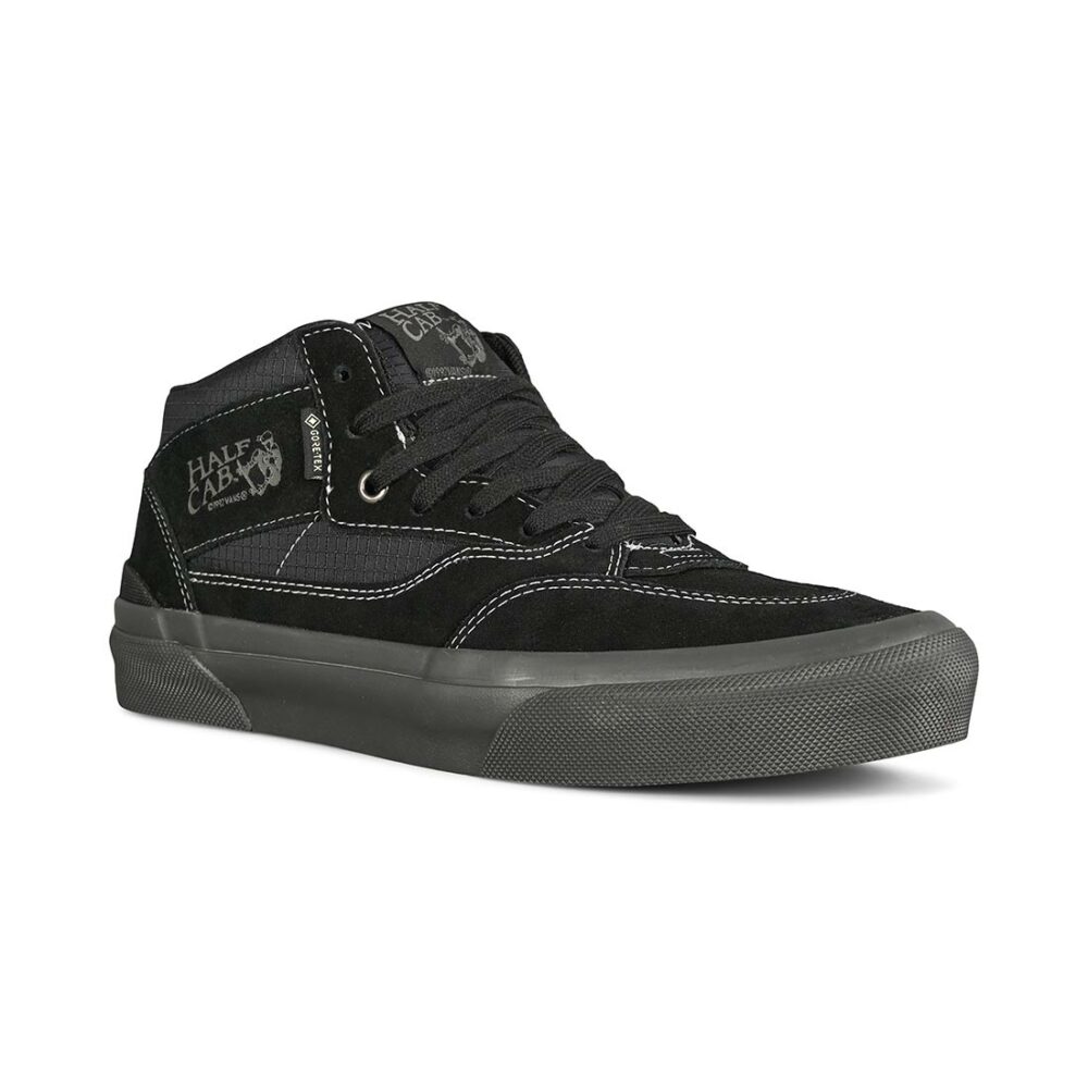 Vans Half Cab '92 Gore-Tex Skate Shoes - Black