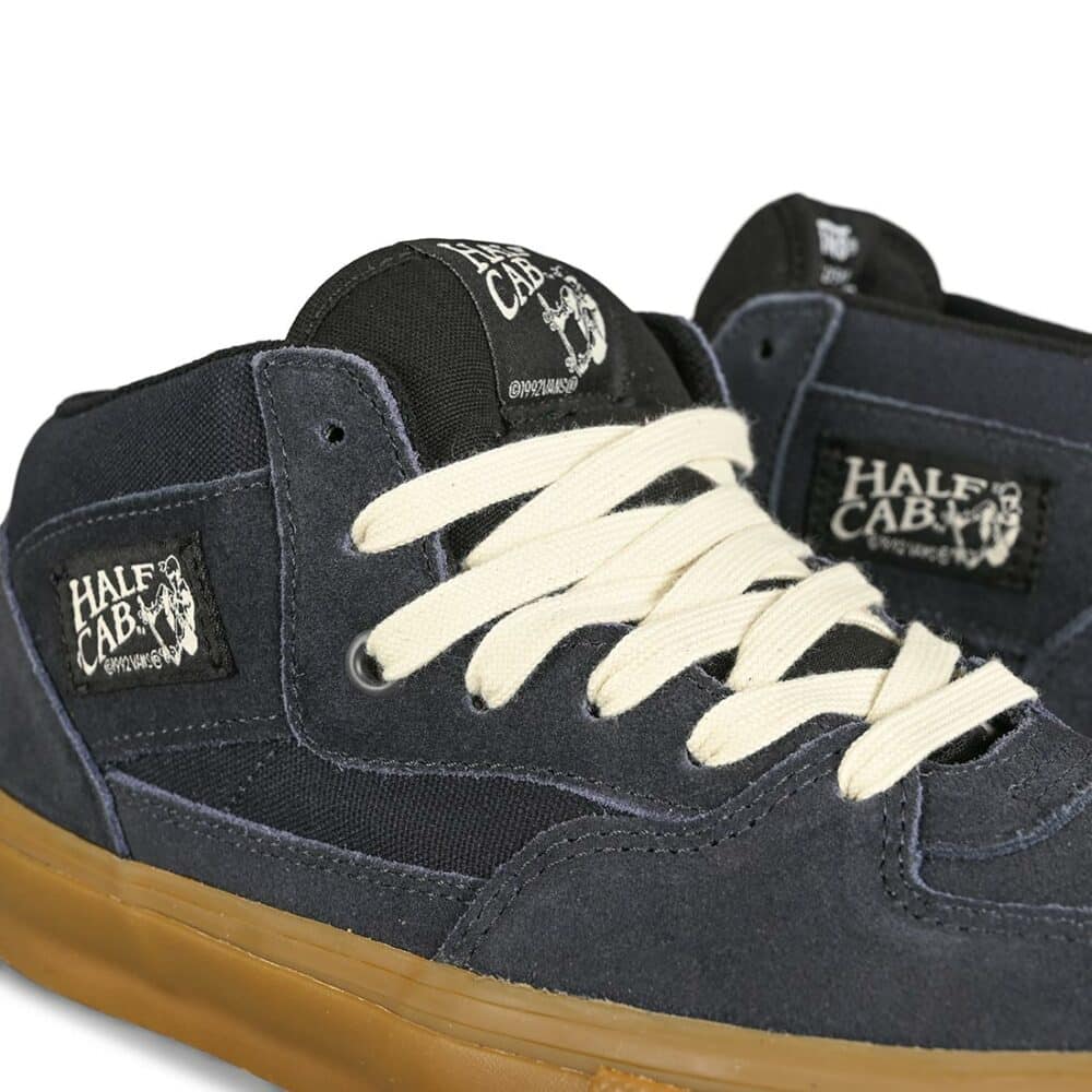 Vans Half Cab Skate Shoes - Navy/Gum