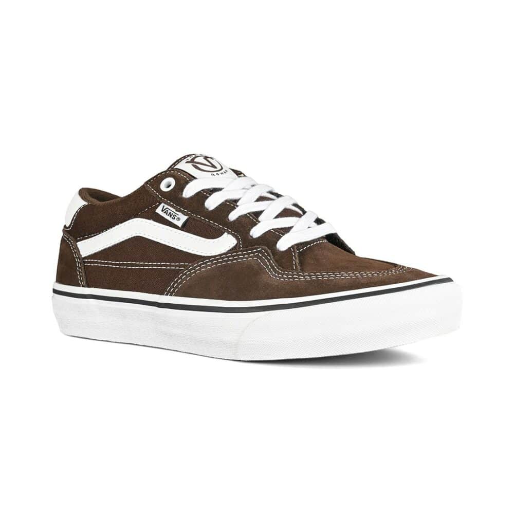 Vans Rowan Pro Skate Shoes - Dark Brown