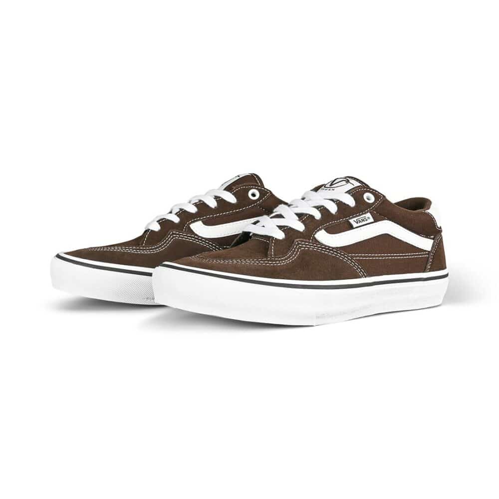 Vans Rowan Pro Skate Shoes - Dark Brown