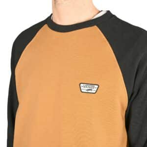 Vans Rutland III Pullover Crew Sweater Brown Black