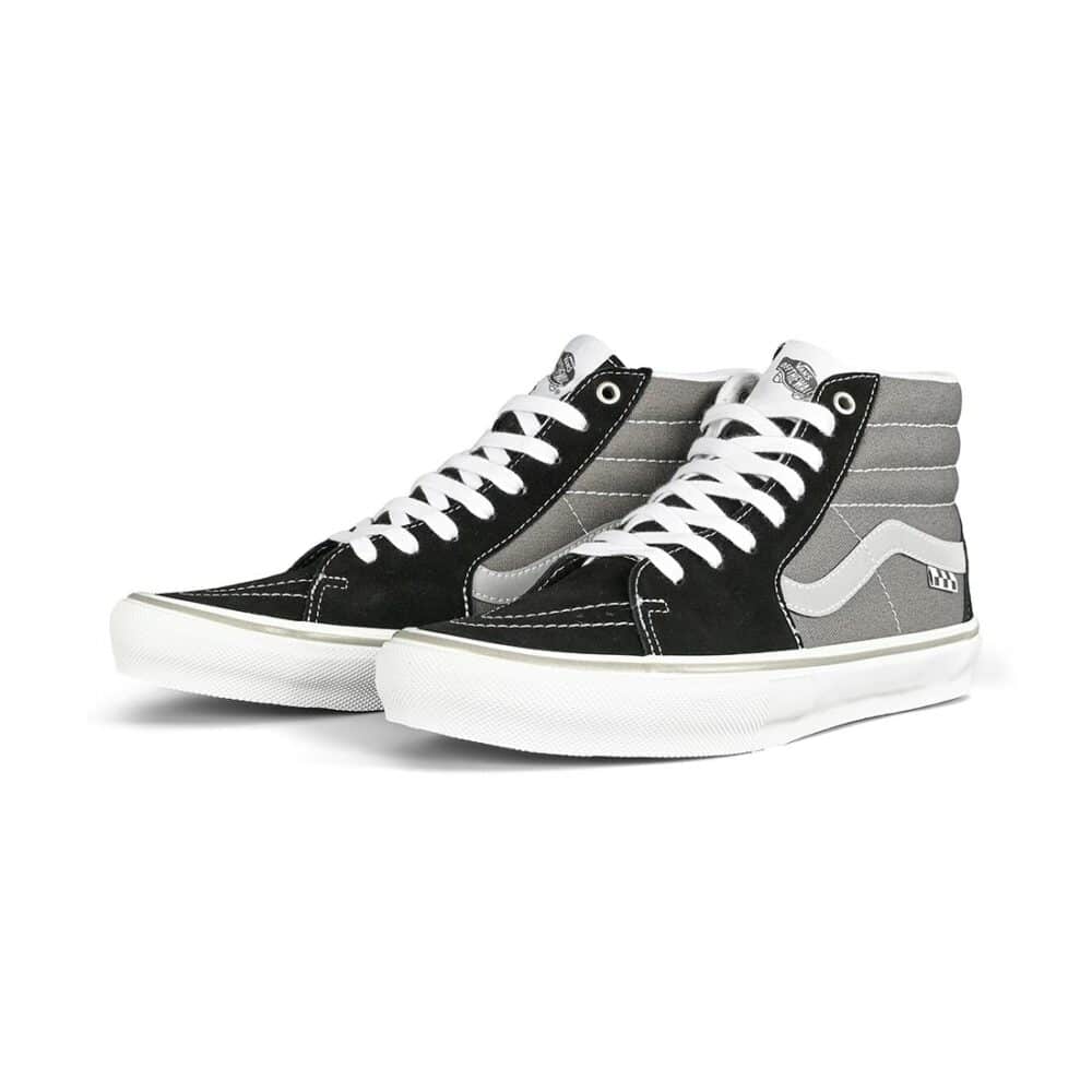 Vans Sk8-Hi Skate Shoes - Reflective/Black/Grey