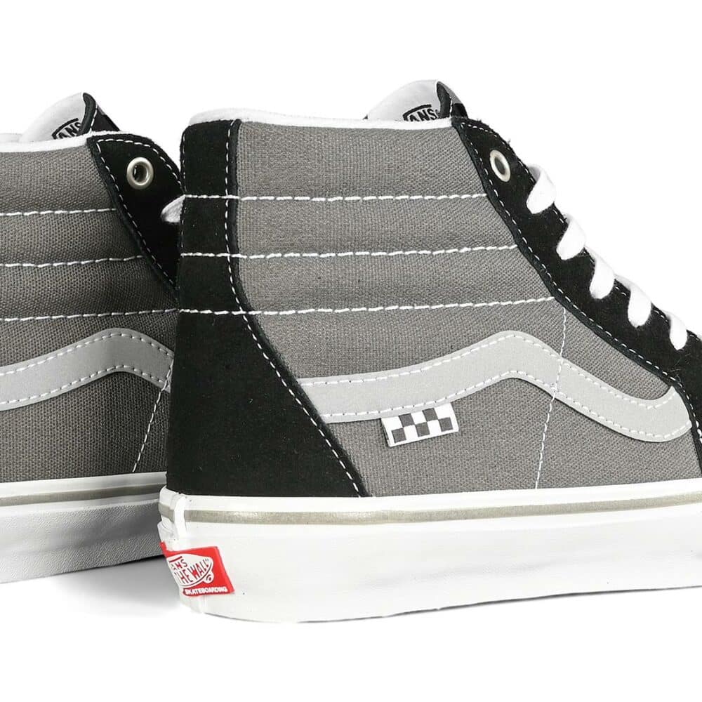 Vans Sk8-Hi Skate Shoes - Reflective/Black/Grey