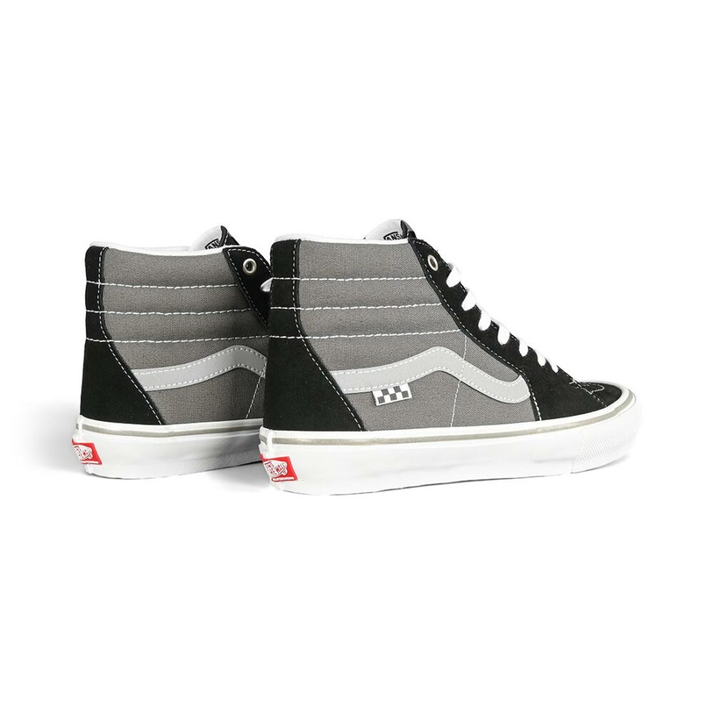 Vans Sk8-Hi Skate Shoes - Reflective/Black/Grey