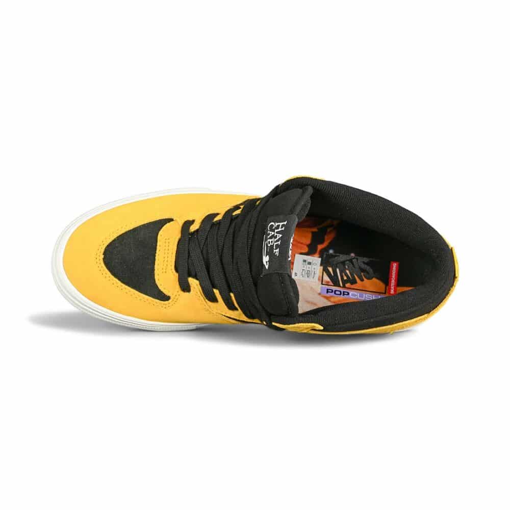 Vans x Bruce Lee Half Cab Skate Shoes - Black/Yellow