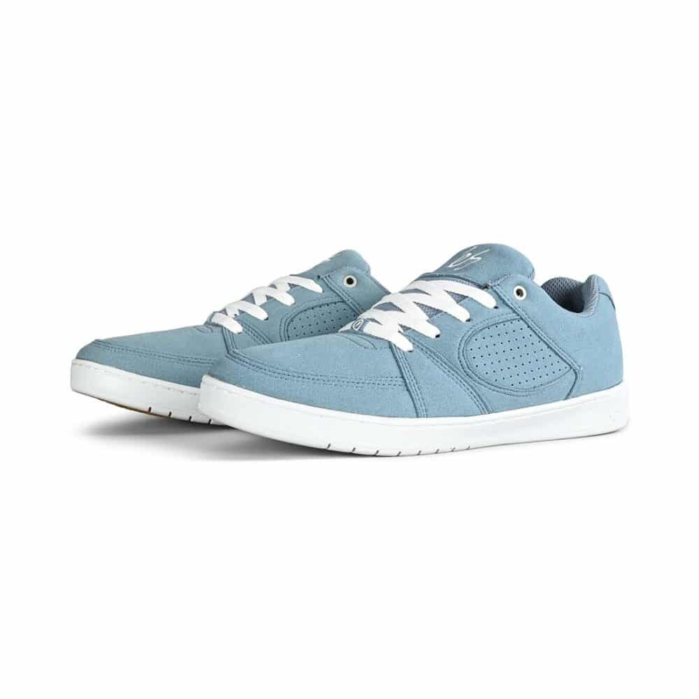 eS Accel Slim Skate Shoes - Blue/Grey/White