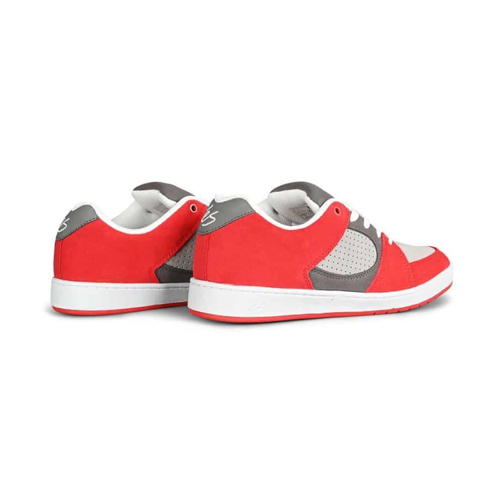 eS Accel Slim Skate Shoes - Grey/Red