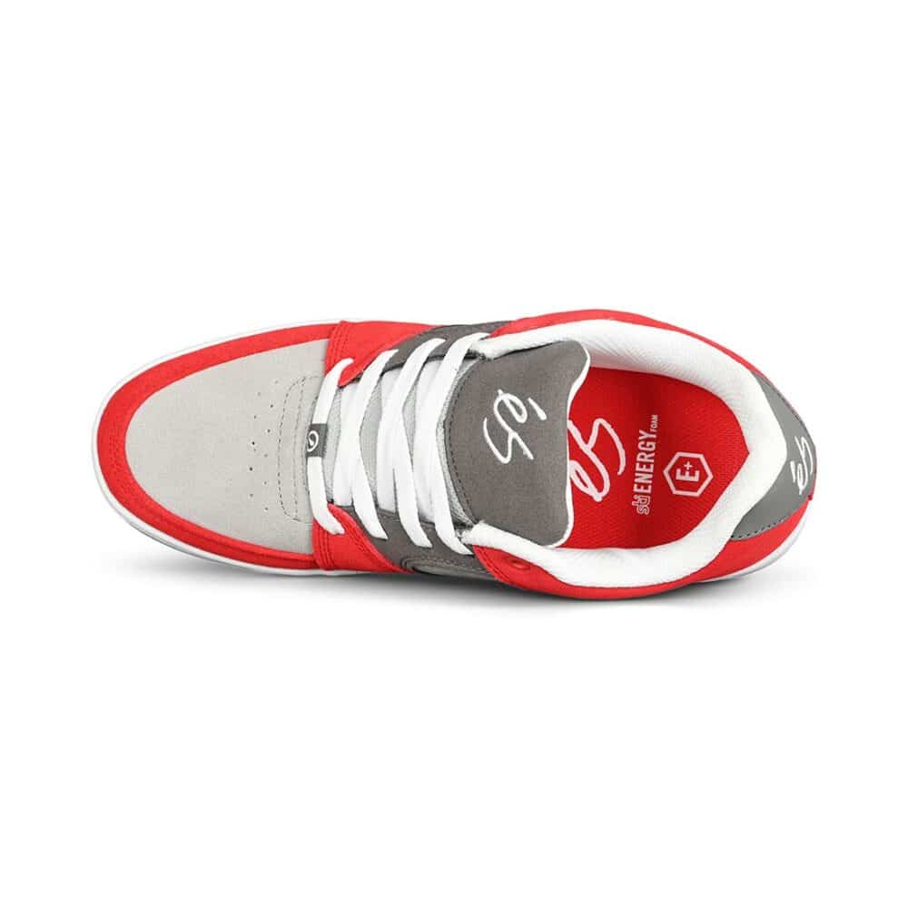 eS Accel Slim Skate Shoes - Grey/Red