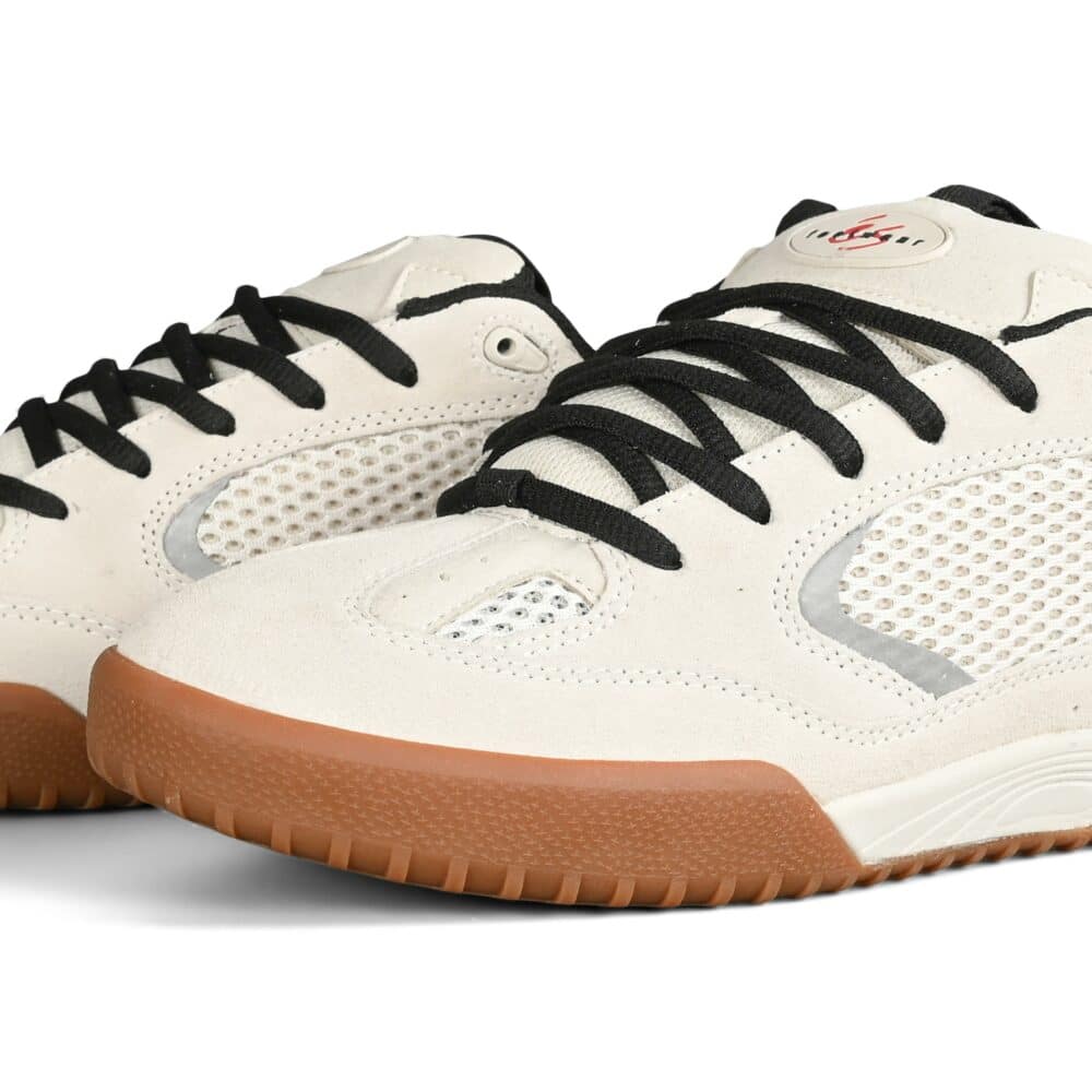 eS Quattro Skate Shoes - White/Red/Gum