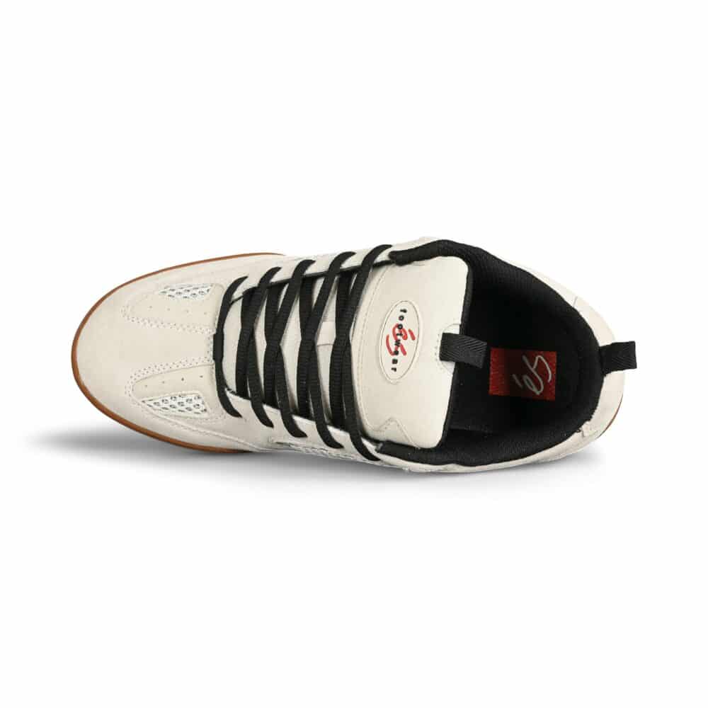 eS Quattro Skate Shoes - White/Red/Gum