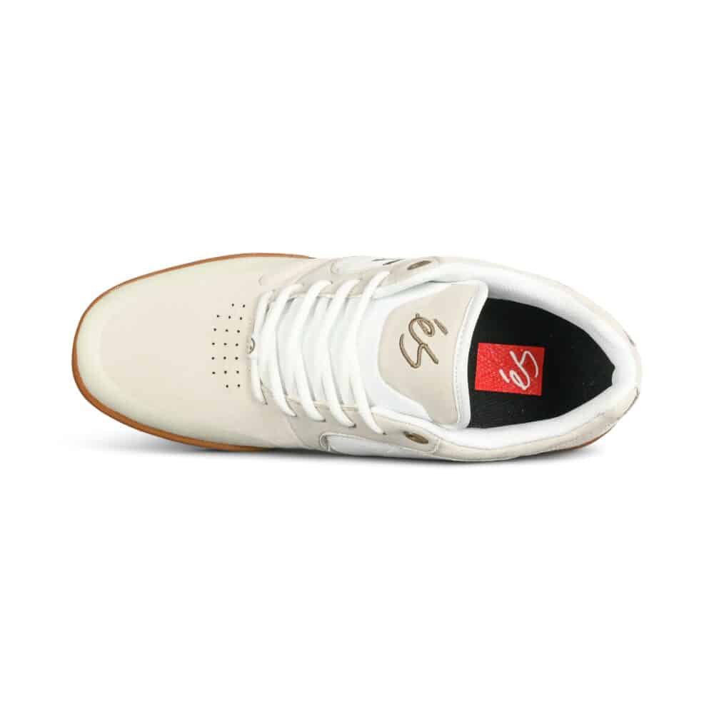 eS Swift 1-5 Skate Shoes - White-Gum