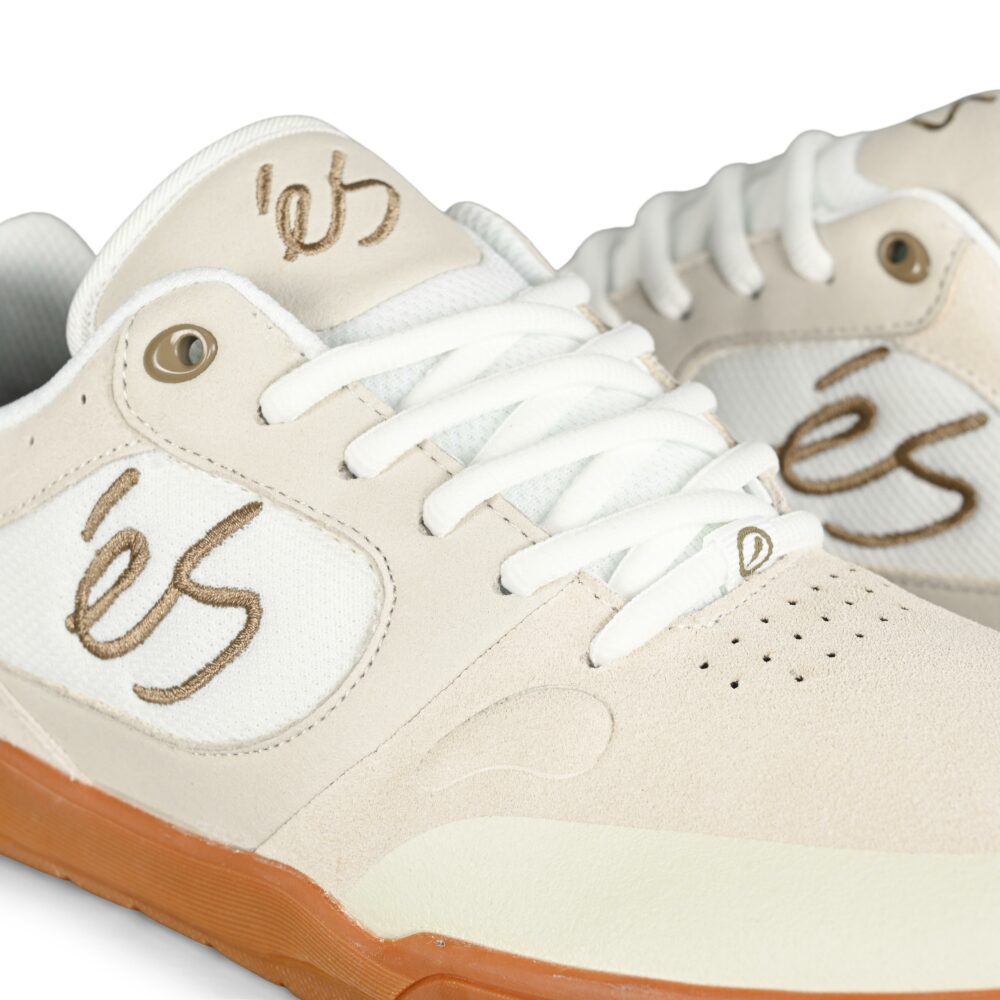 eS Swift 1-5 Skate Shoes - White-Gum