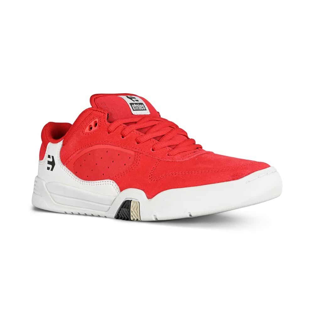 Etnies Estrella Skate Shoes - Red-White