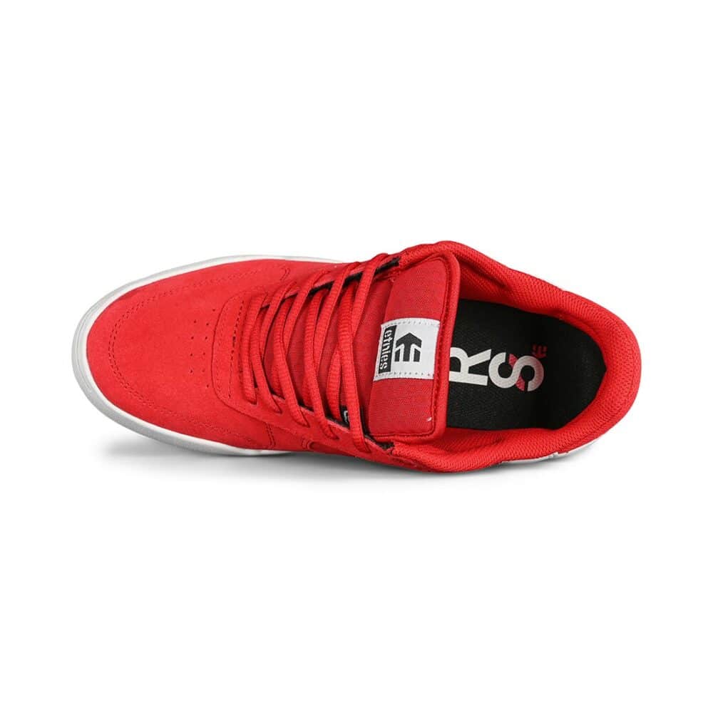 Etnies Estrella Skate Shoes - Red-White