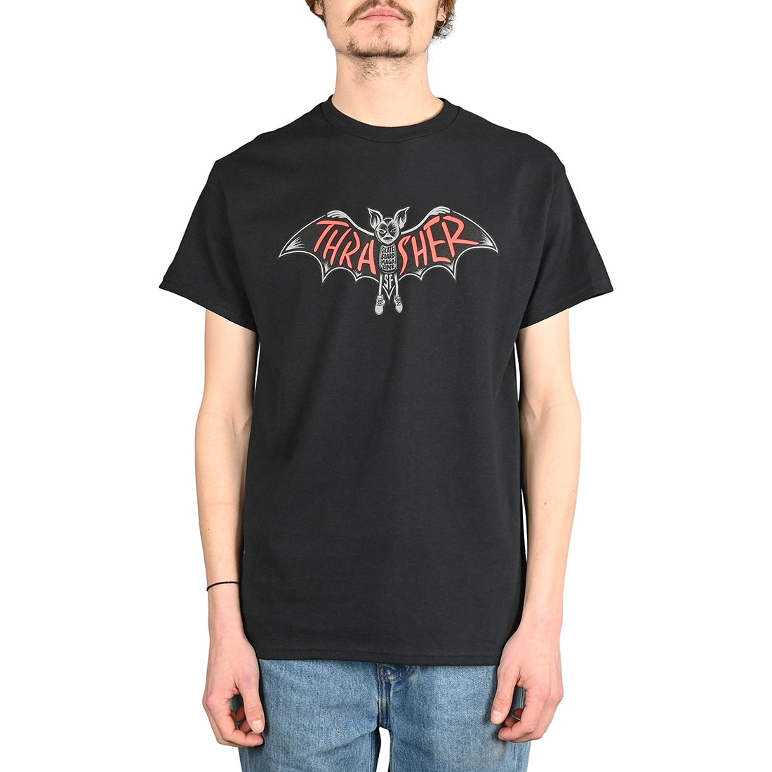 Thrasher Bat S S T Shirt Black Supereight
