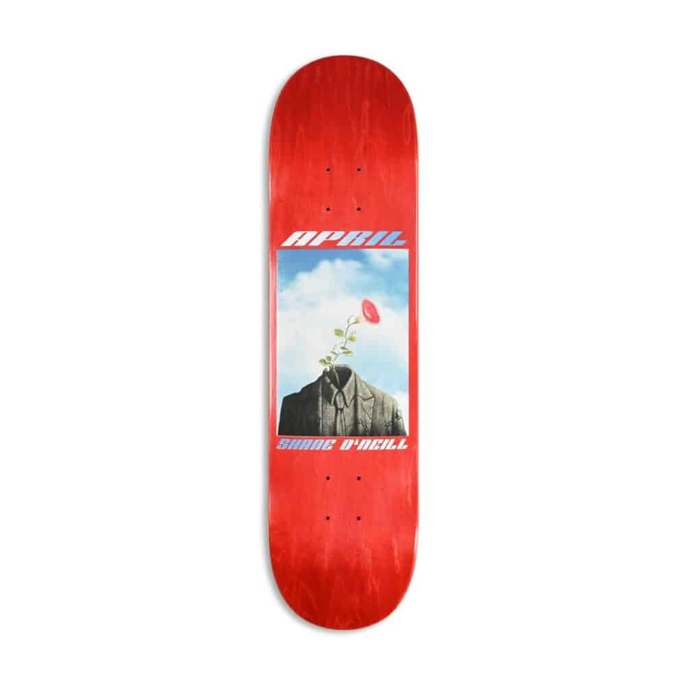 April Shane O'Neill Rocked Skateboard Deck