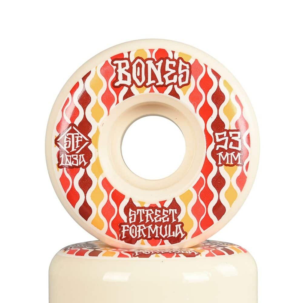 Bones Retros STF V2 Locks 103a 53mm Skateboard Wheels