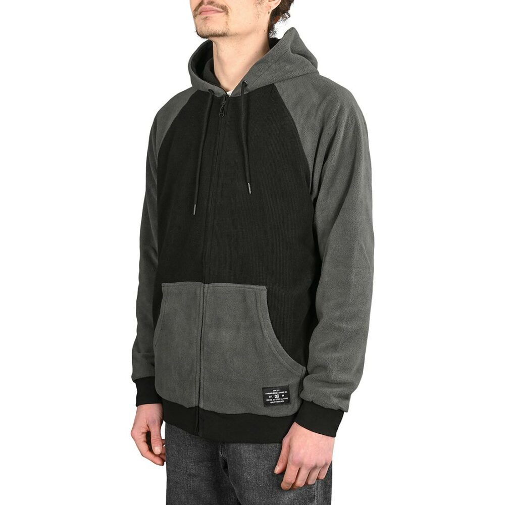 DC Fineline Zip-Up Hoodie - Black