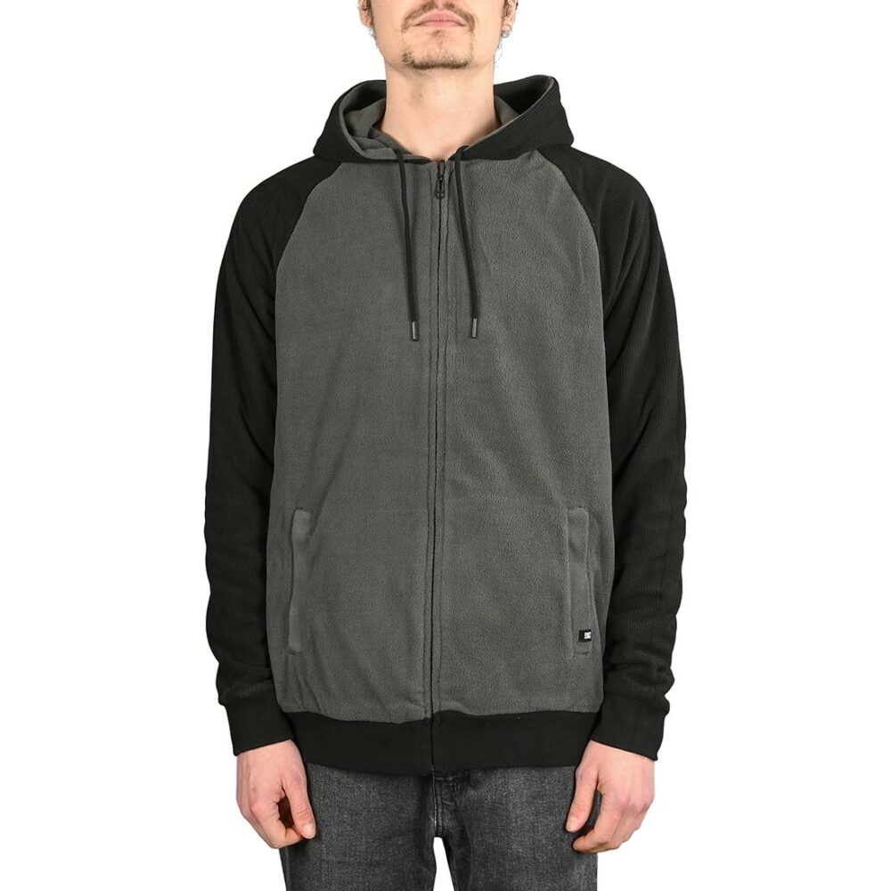 DC Fineline Zip-Up Hoodie - Black