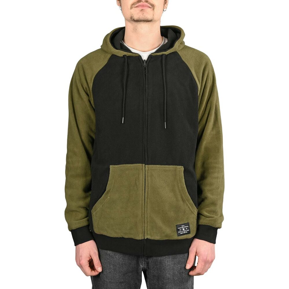 DC Fineline Zip-Up Hoodie - Ivy Green