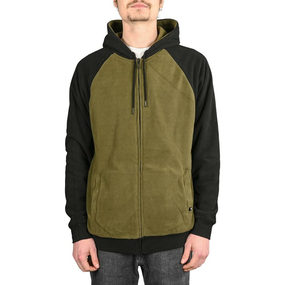 DC Fineline Zip-Up Hoodie - Ivy Green