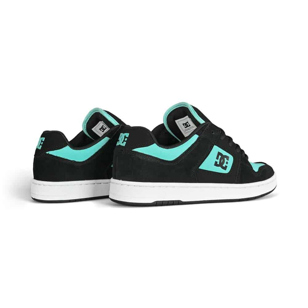 DC Manteca 4 Skate Shoes - Black/Blue Atoll