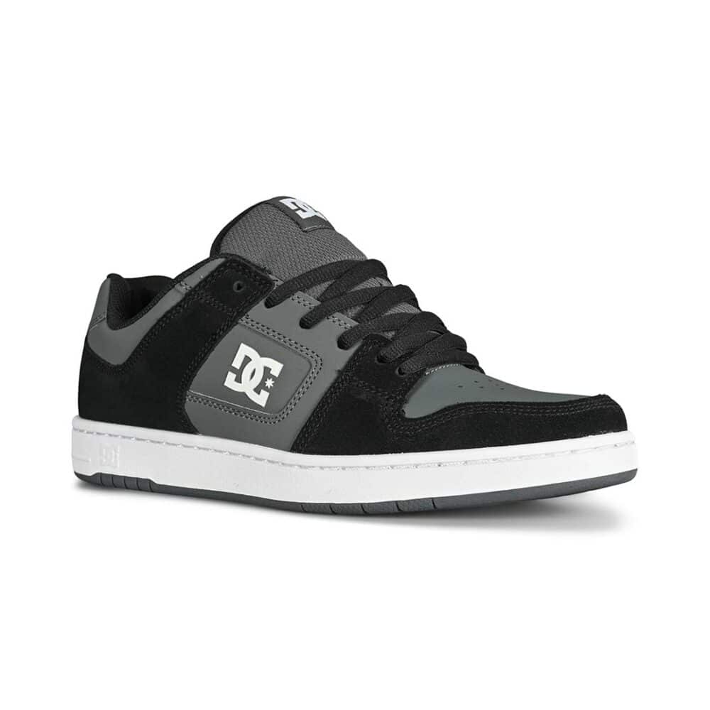 DC Manteca 4 Skate Shoes - Black/Grey/White