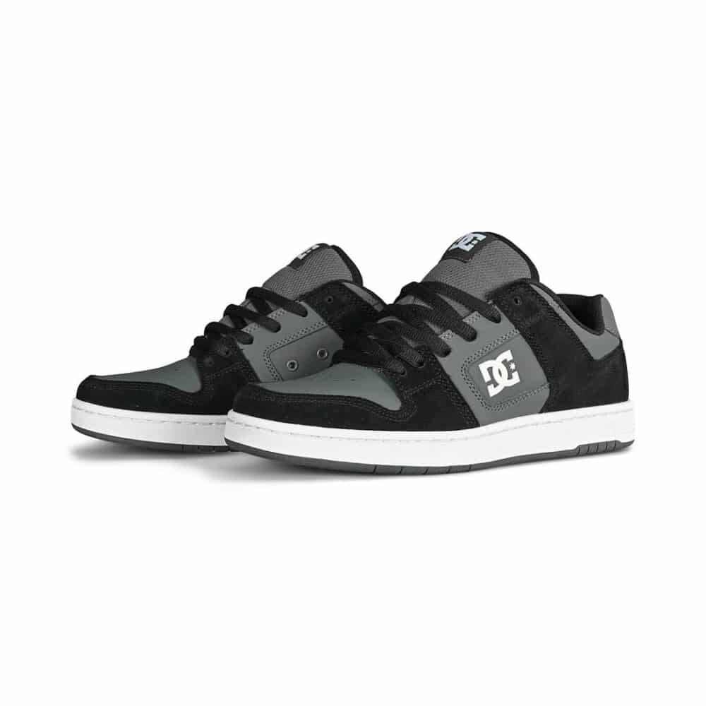 DC Manteca 4 Skate Shoes - Black/Grey/White