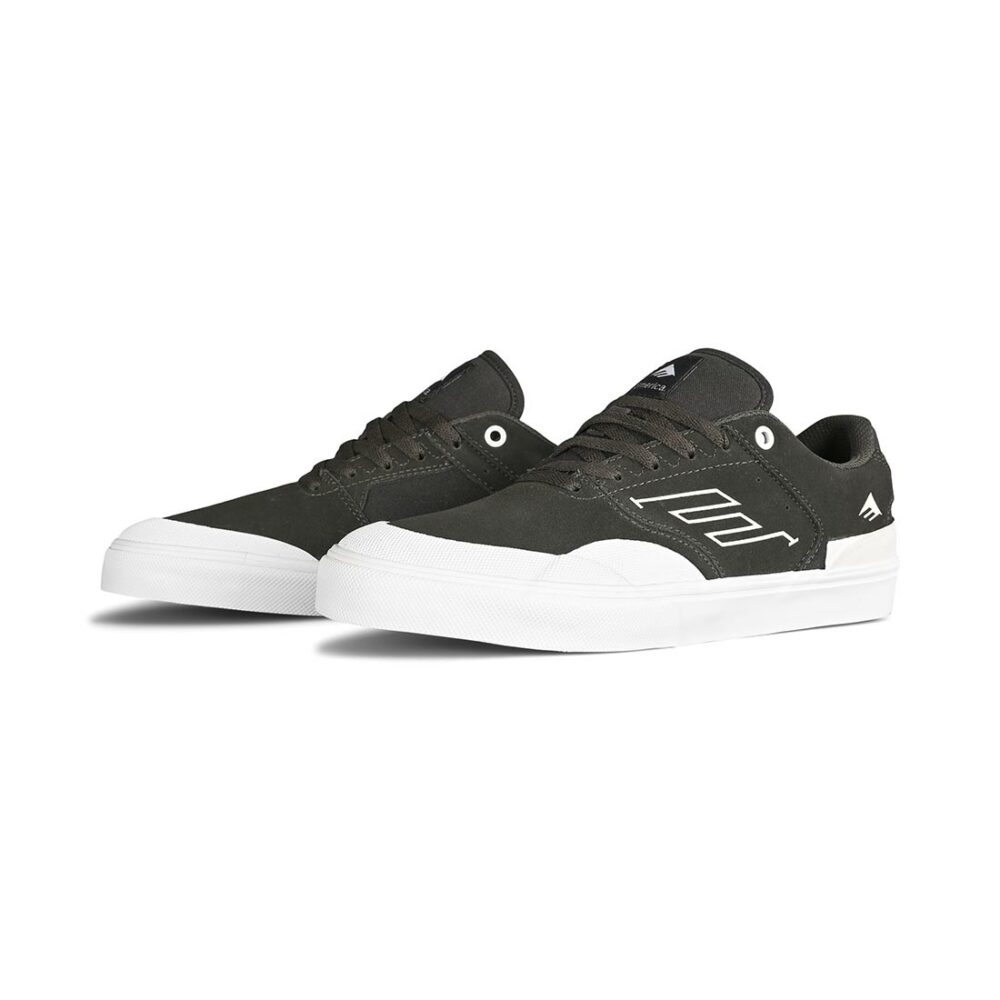 Emerica The Low Vulc Skate Shoes - Charcoal