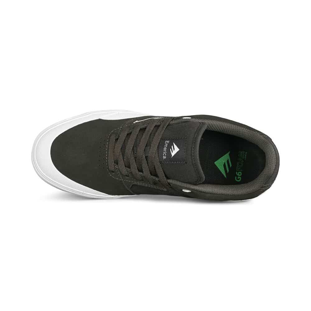 Emerica The Low Vulc Skate Shoes - Charcoal