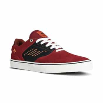 Emerica The Low Vulc Skate Shoes - Navy/Red