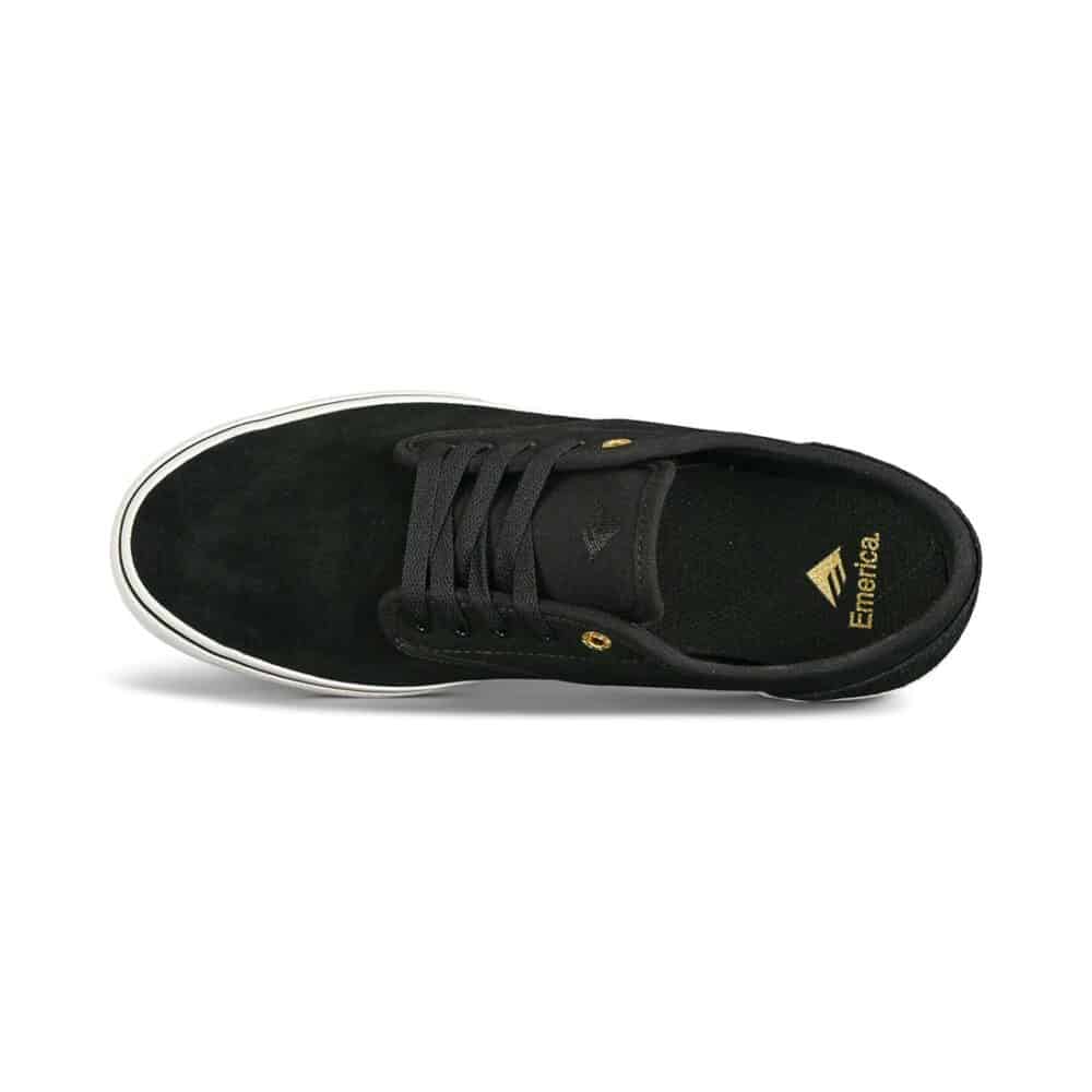 Emerica Wino Standard Skate Shoes - Black/White/Gold