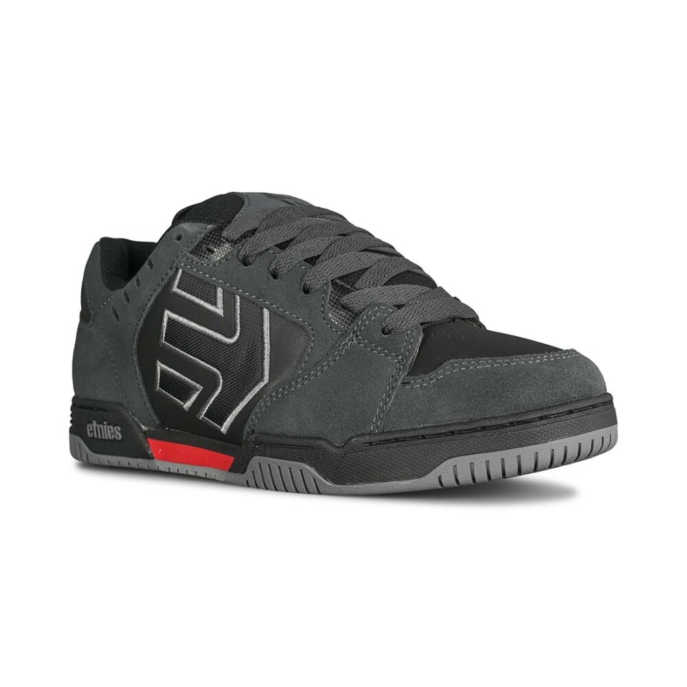 Etnies Faze Skate Shoes - Dark Grey/Black/Red