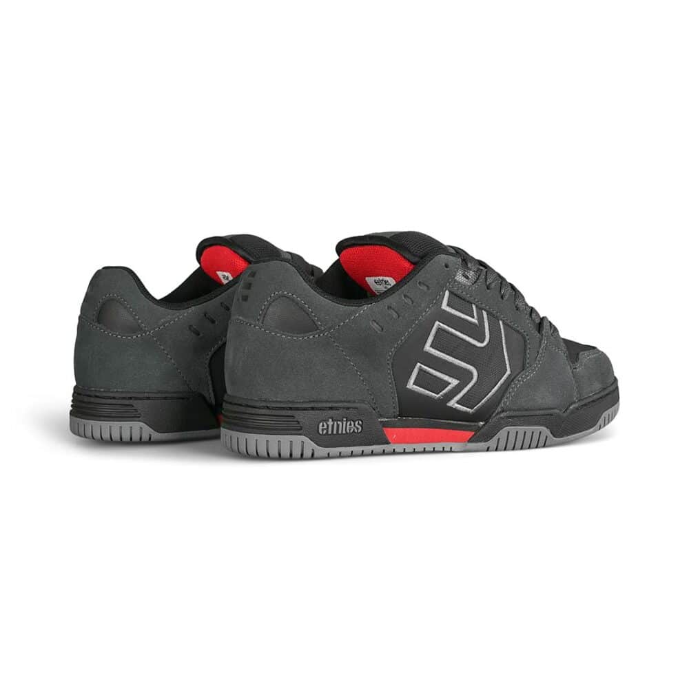 Etnies Faze Skate Shoes - Dark Grey/Black/Red