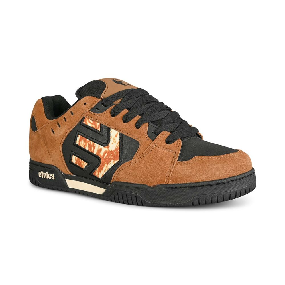 Etnies Faze Skate Shoes - Tan/Black