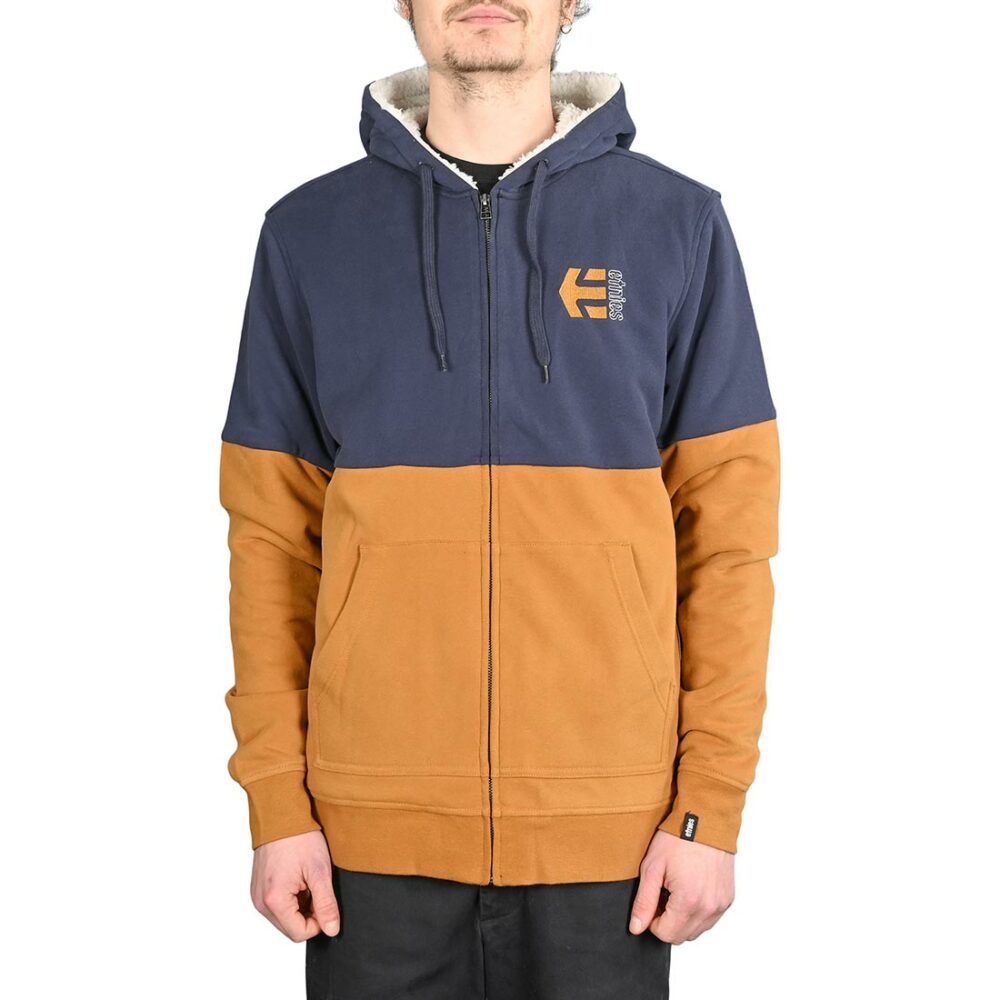 Etnies Shifty Sherpa Zip-Up Hoodie - Navy