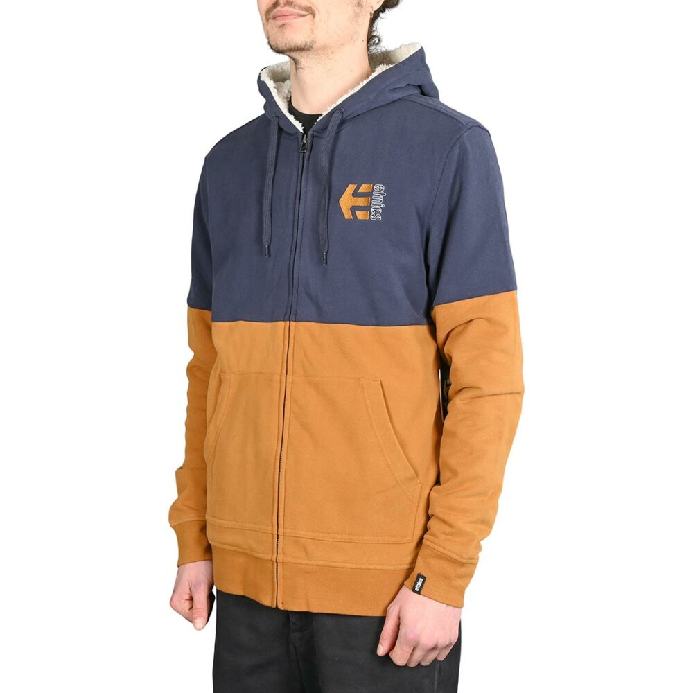 Etnies Shifty Sherpa Zip-Up Hoodie - Navy