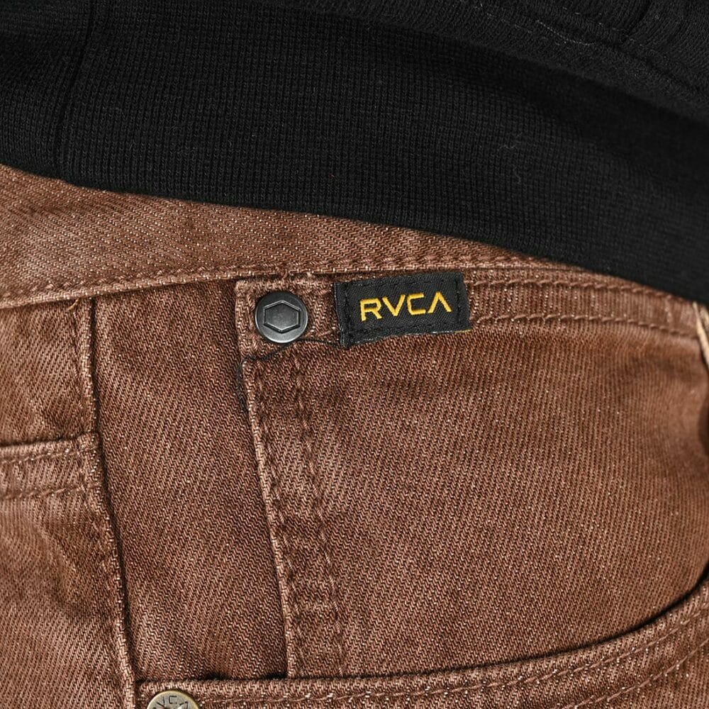 RVCA Reynolds Americana Relaxed Jeans - Chocolate