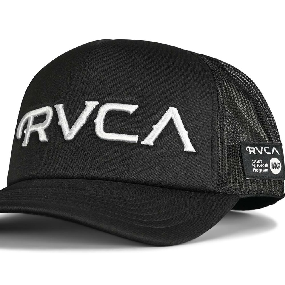 RVCA Mister Cartoon Trucker Cap - Black