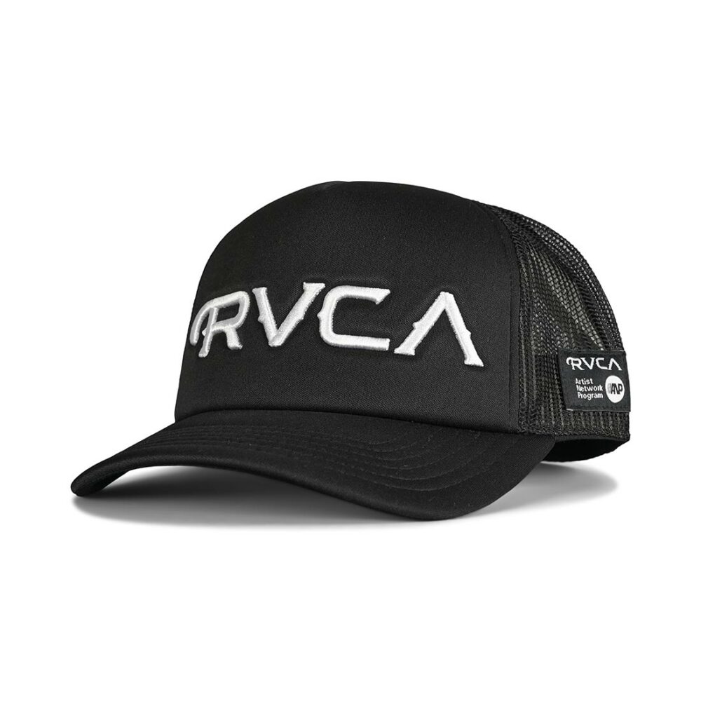 RVCA Mister Cartoon Trucker Cap - Black