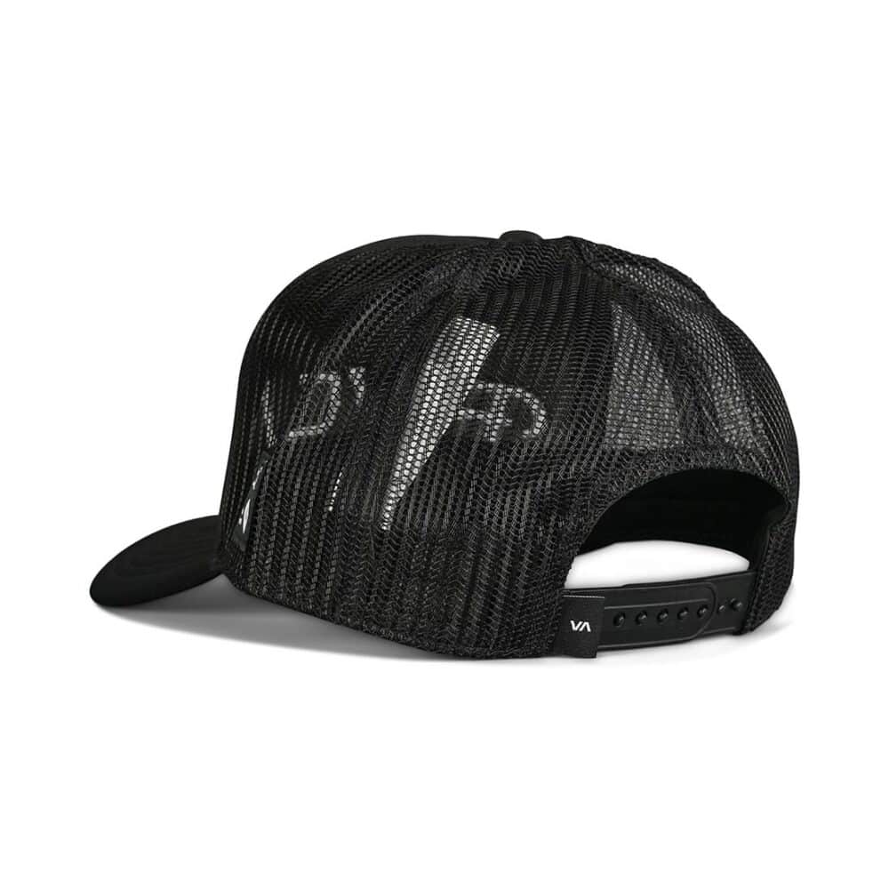 RVCA Mister Cartoon Trucker Cap - Black