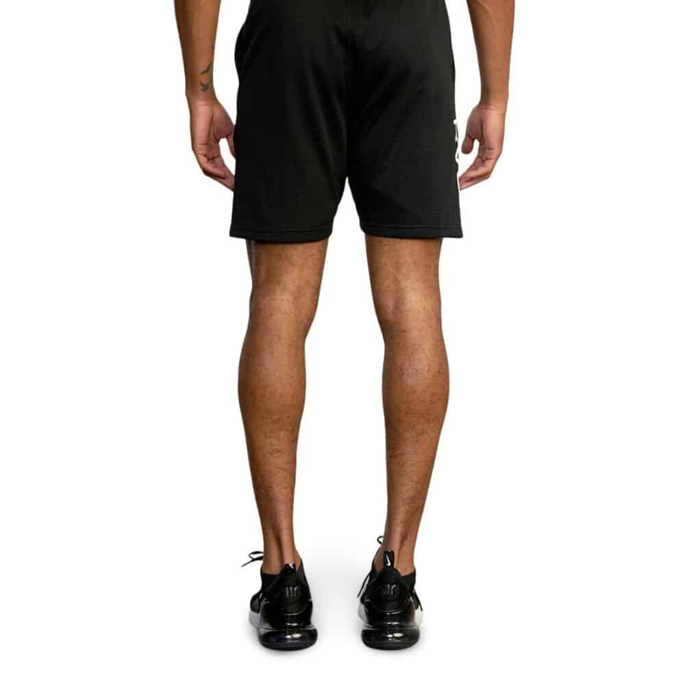 RVCA VA Mesh 19" Elasticated Walk Short - Black