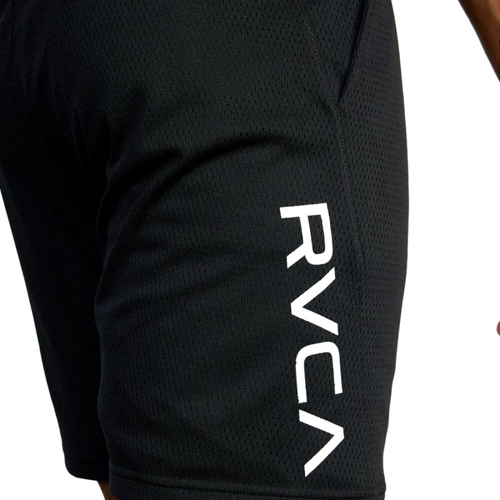 RVCA VA Mesh 19" Elasticated Walk Short - Black