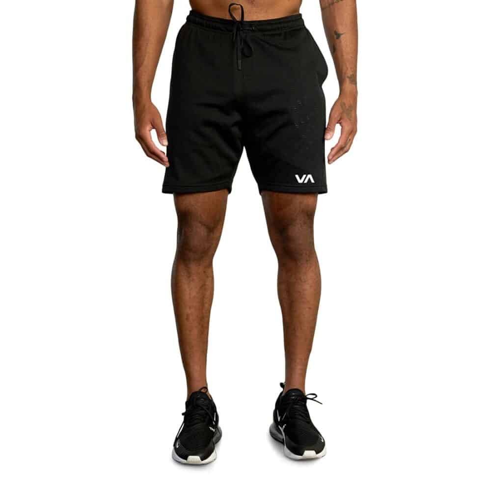 RVCA VA Mesh 19" Elasticated Walk Short - Black