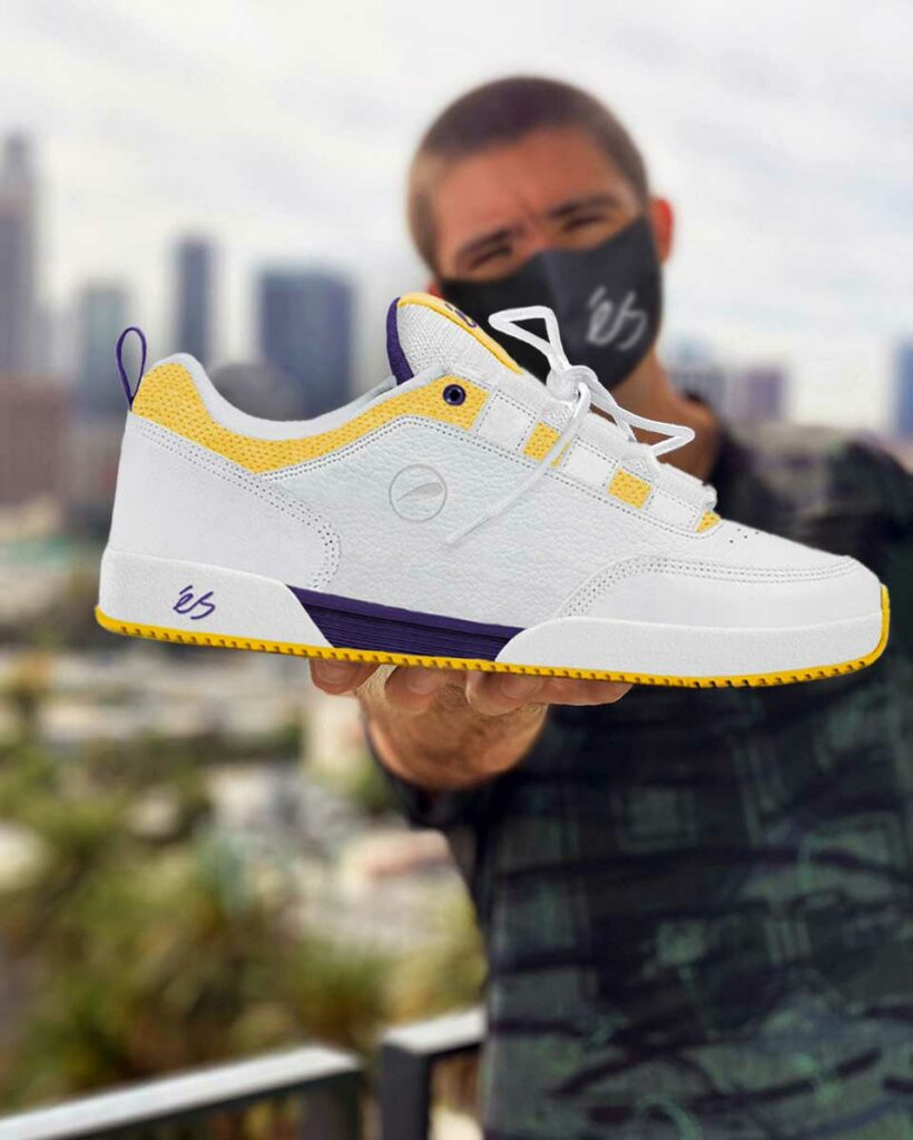 Skateshoedreams "LA Lakers" Kelly Hart mock up