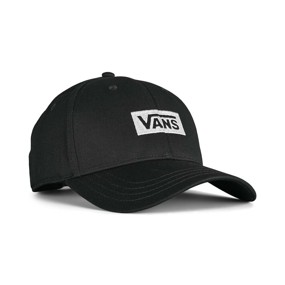 Vans Boxed Structured Jockey Snapback Hat - Black