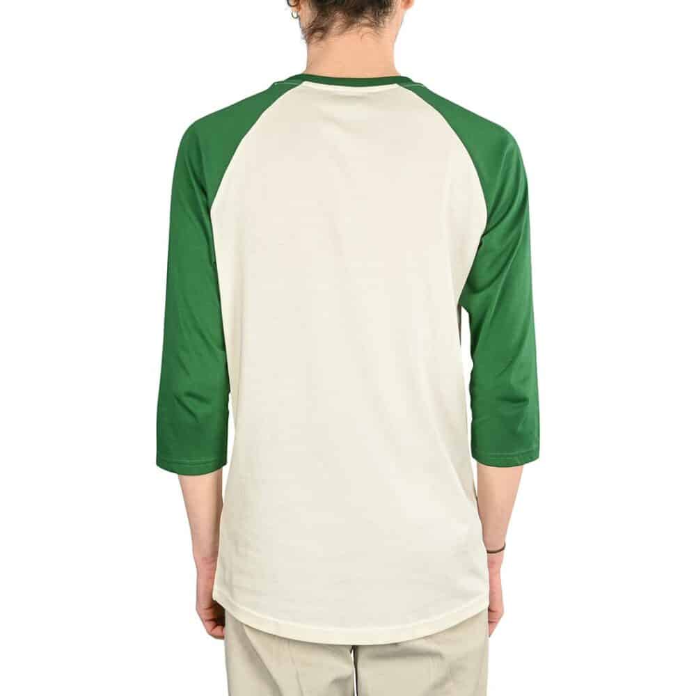 Vans OTW Raglan 3/4 Sleeve T-Shirt - Antique White/Green