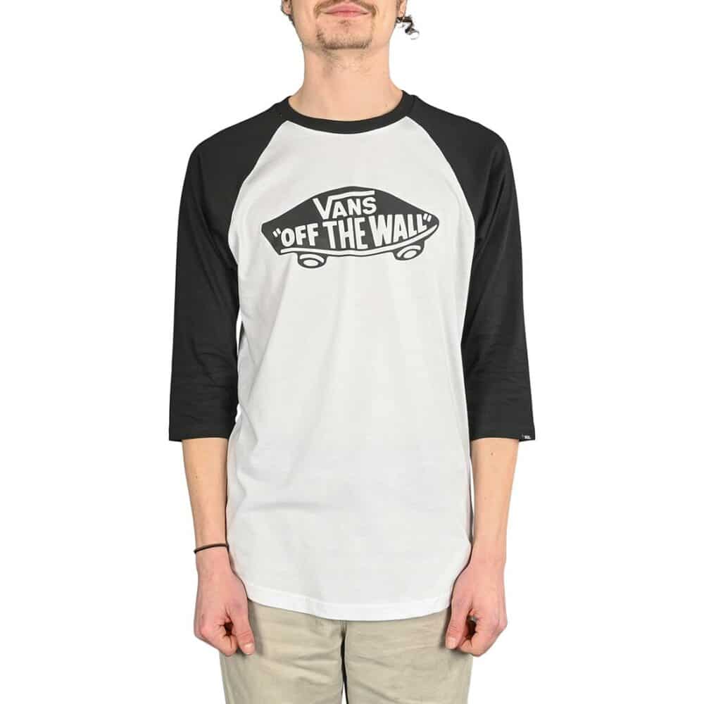 Vans OTW Raglan 3/4 Sleeve T-Shirt - White/Black