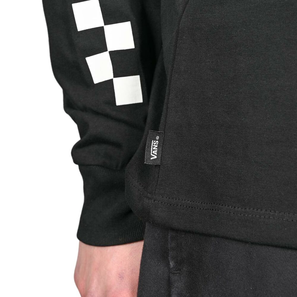 Vans Off The Wall Varsity L/S T-Shirt - Black